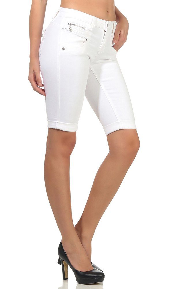 Freeman T. Porter Shorts Belixa Super Stretch white günstig online kaufen