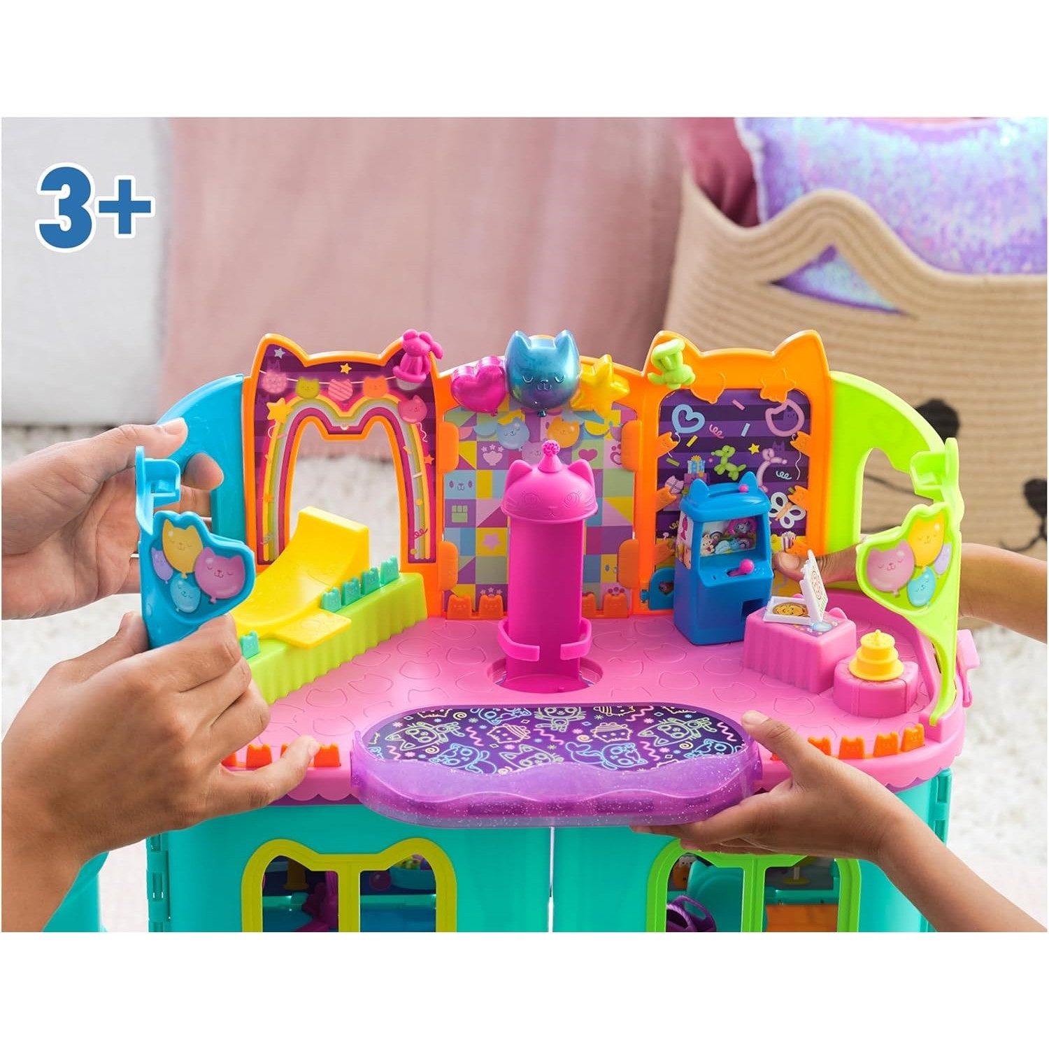 Spin Master Spielwelt 6069755 Gabby's Dollhouse - Skate Park Dachgeschoss – Bild 5 von 5