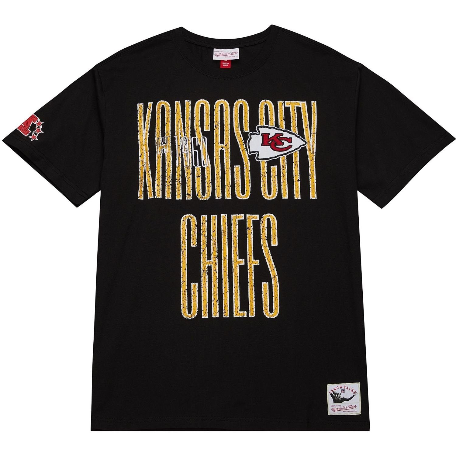 TEAM Ness ORIGINS Print-Shirt Kansas Mitchell & Chiefs City
