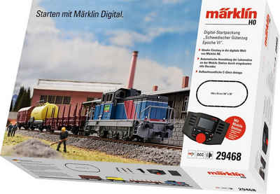 Märklin Modelleisenbahn-Set Digital-Startpackung "Schwedischer Güterzug Epoche VI" - 29468, Spur H0, mit Licht- und Soundeffekten; Made in Europe