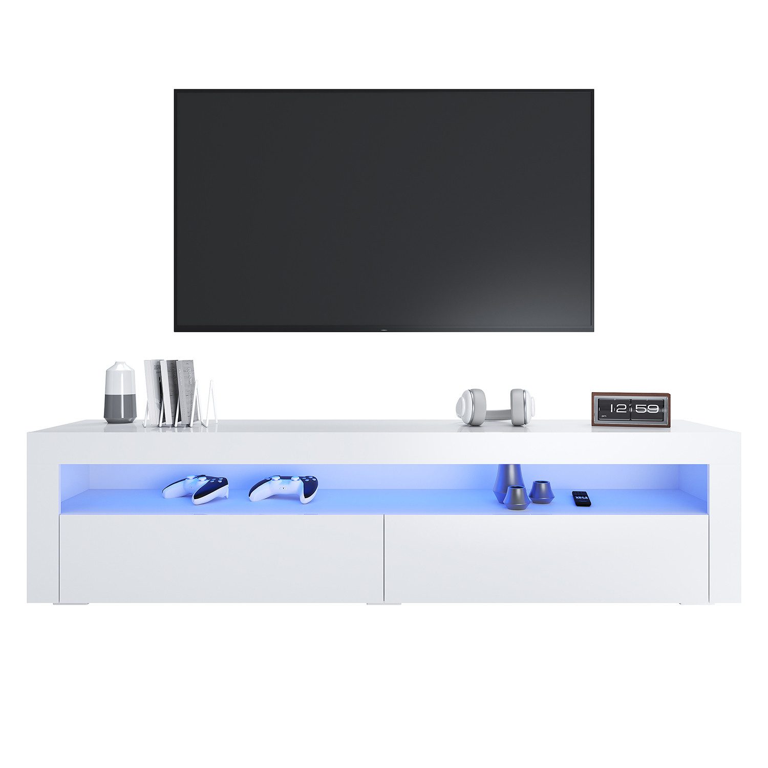 SONNI TV-Schrank TV-Schränke mit LED Beleuchtung günstig online kaufen