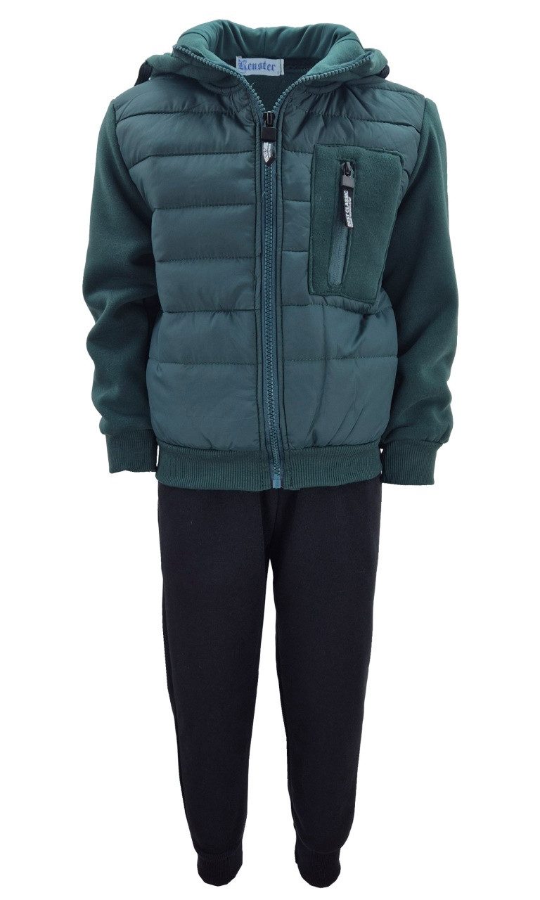 Sweatanzug warmer Jogginganzug Freizeitanzug Kinder Hausanzug JF122e