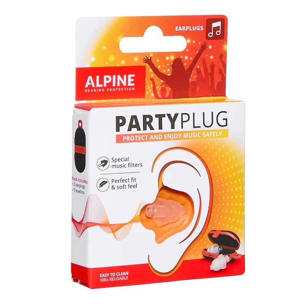 ALPINE Gehörschutzstöpsel ALPINE Party Plug Ohrstöpsel