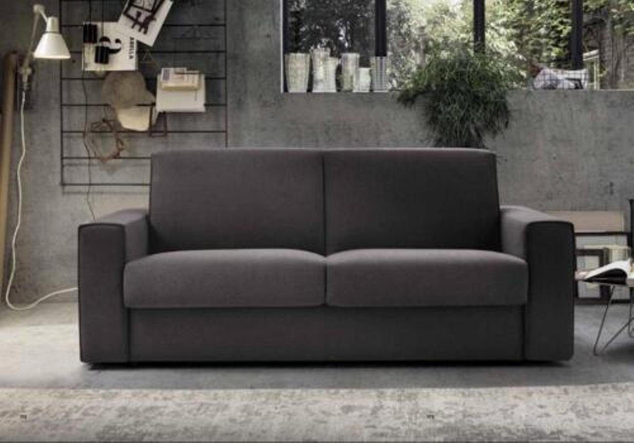 JVmoebel Schlafsofa, Sofa Zweisitzer Stoff Couch Polster 2 Sitzer