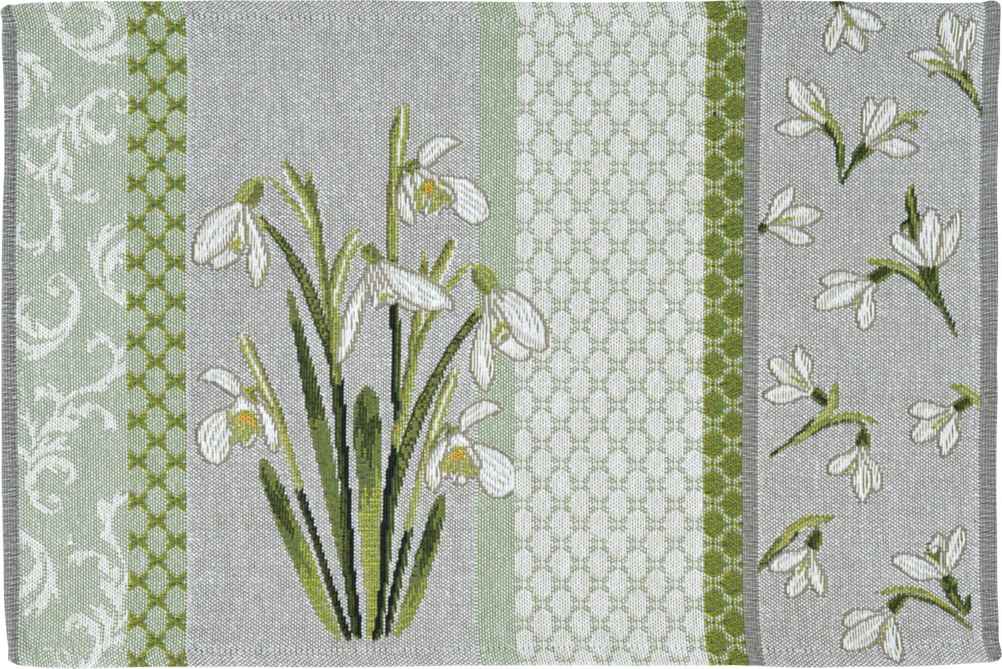 Platzset Tischset "Snowdrops" 2er-Pack