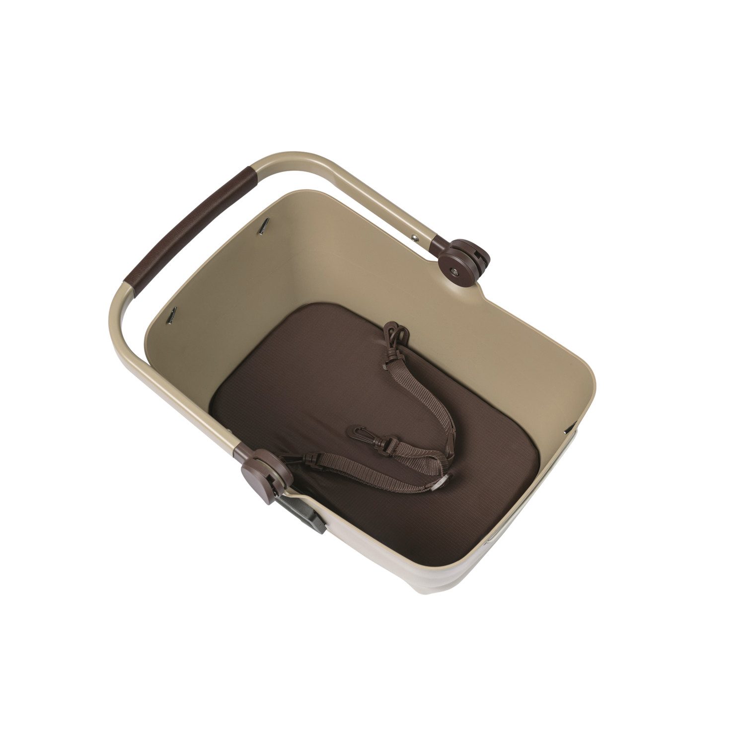 Basil Fahrradkorb Vorderrad-Tierfahrradkorb Buddy KF 45x32x22cm, günstig online kaufen