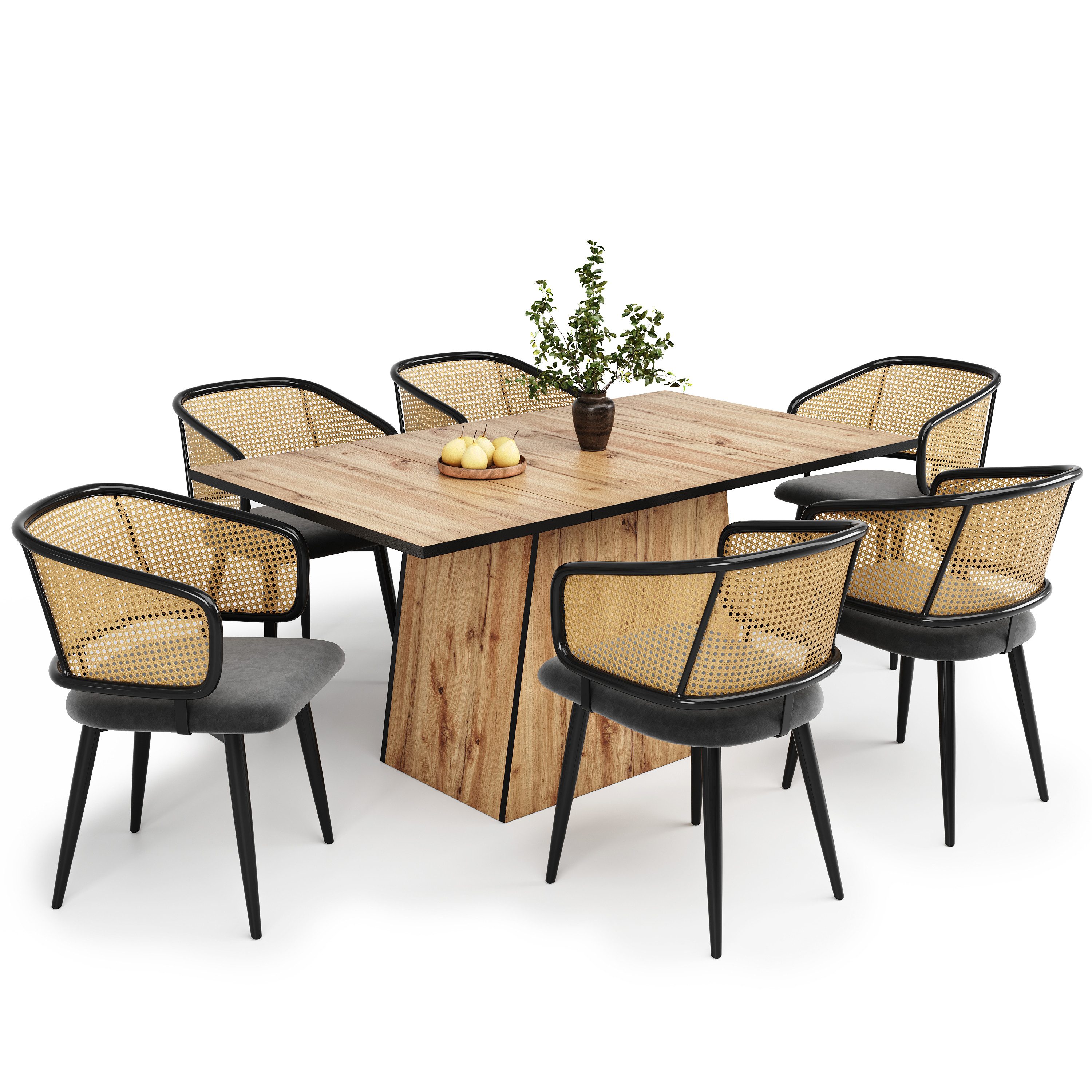 HAUSS SPOLE Esszimmerstuhl 6 Stühle mit günstig online kaufen