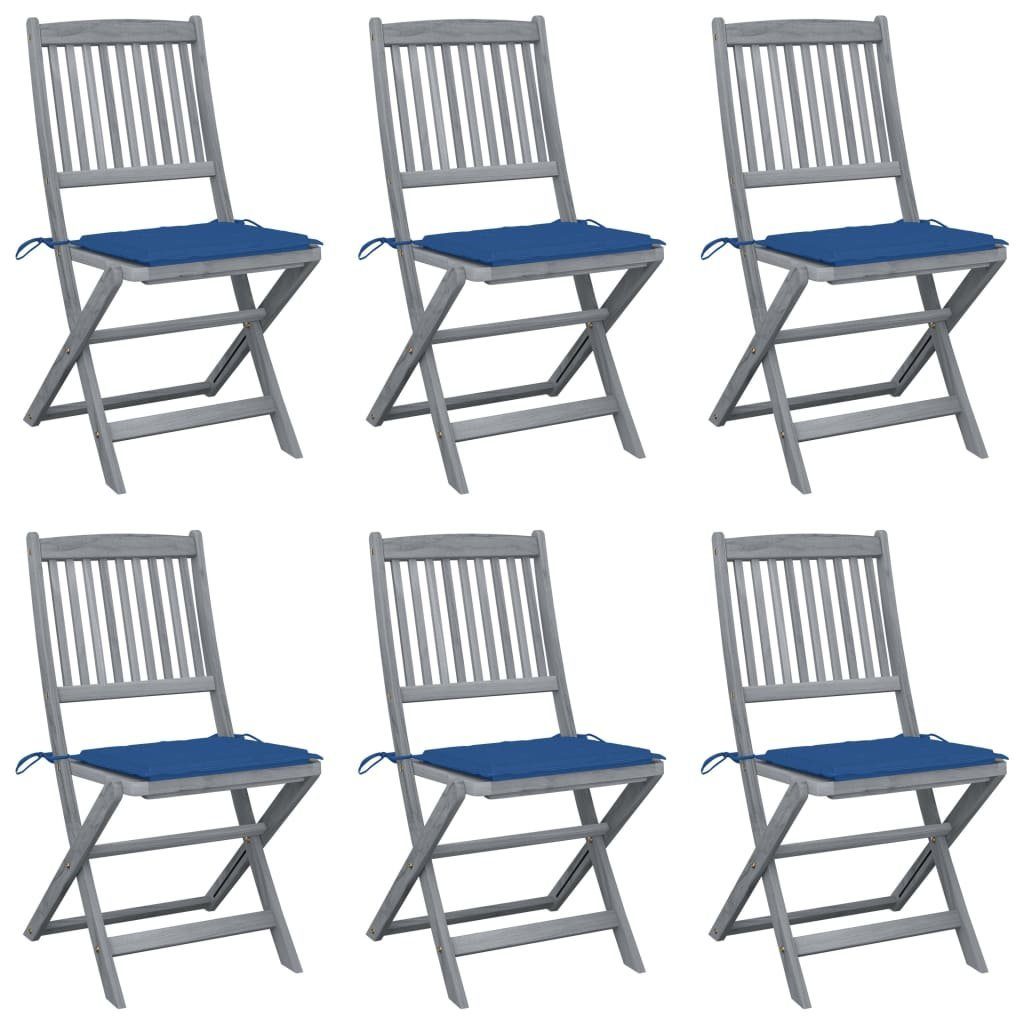 vidaXL Gartenstuhl Klappbare Gartenstühle 6 Stk. günstig online kaufen