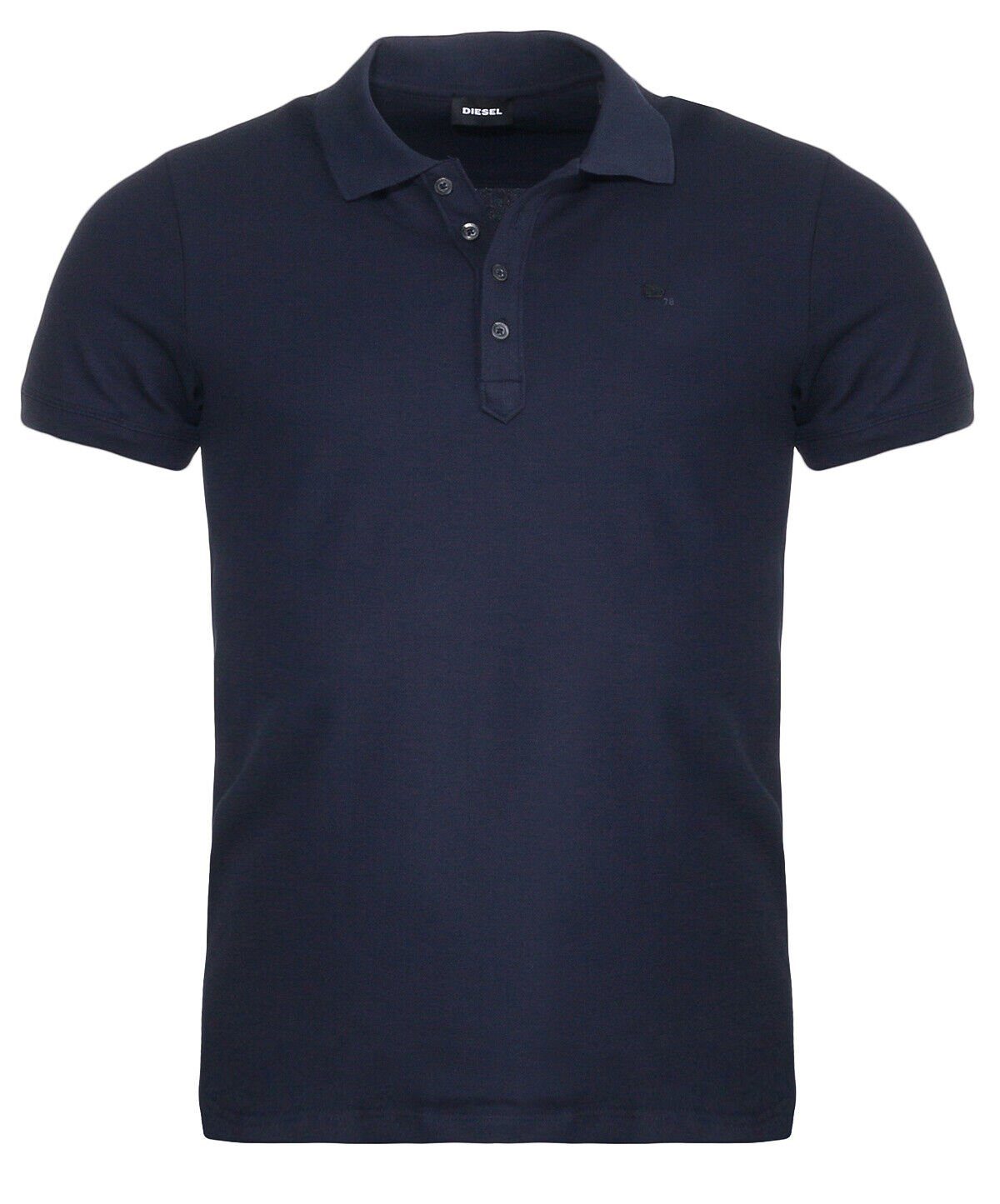 Diesel Poloshirt Diesel Herren Poloshirt T-HEAL unfiarben, Pique, mit Rundhalsausschnitt, Labelstitching im Brustbereich