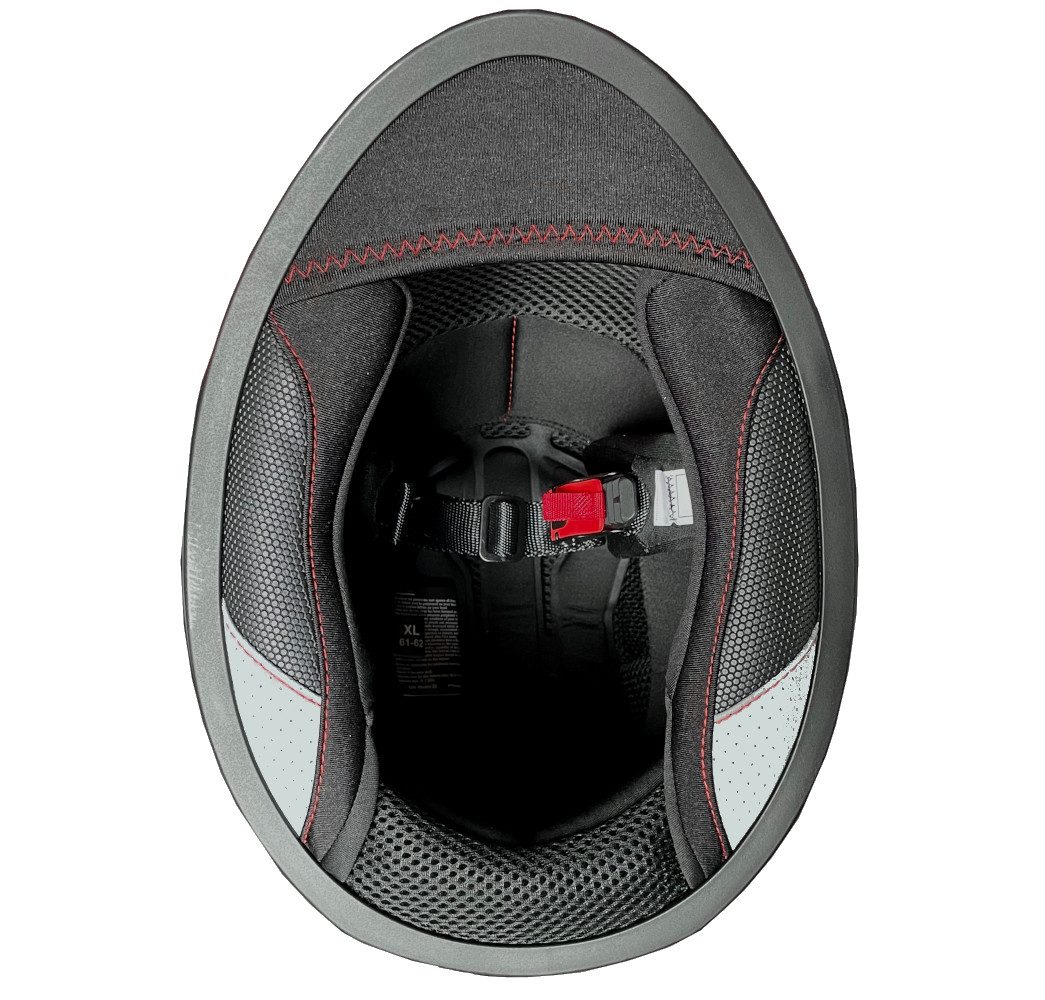 RALLOX Helmets Motorradhelm Motorradhelm M72 matt schwarz S M L XL – Bild 5 von 5