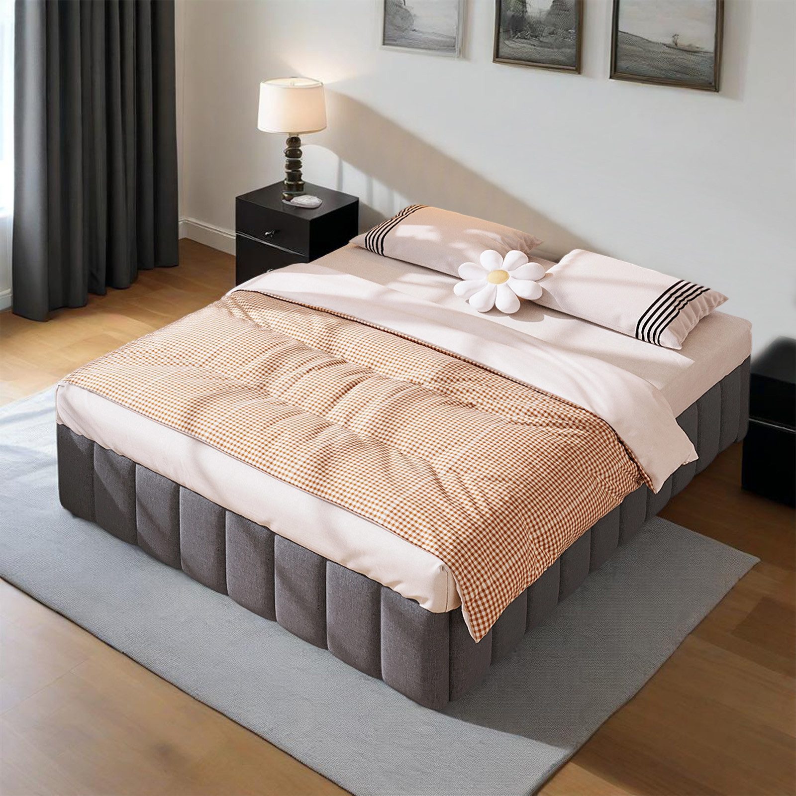 MODFU Polsterbett Stauraumbett (140x200 cm mit günstig online kaufen