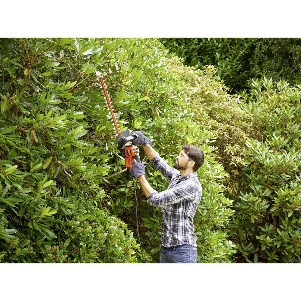 Black + Decker Heckenschere Elektro Heckenschere 600 W BEHTS501-QS