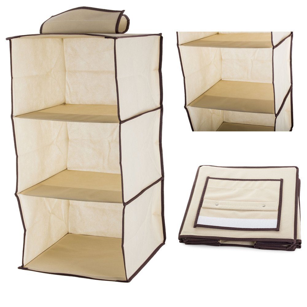 Aufbewahrungsbox Garderobe Unterwäschebox Kleiderschrank Aufbewahrungsbox Hängeregal