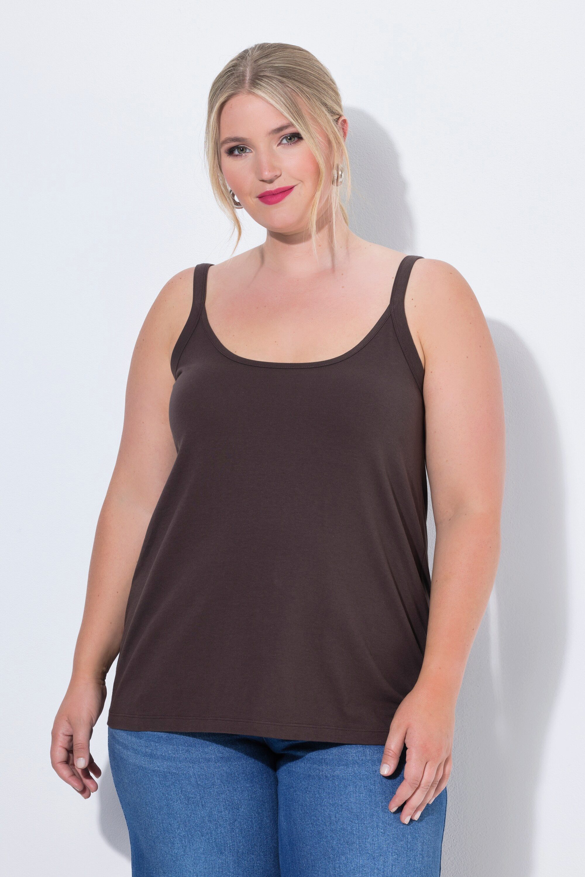 MIAMODA Longtop Top Komfort Fit Spaghettiträger