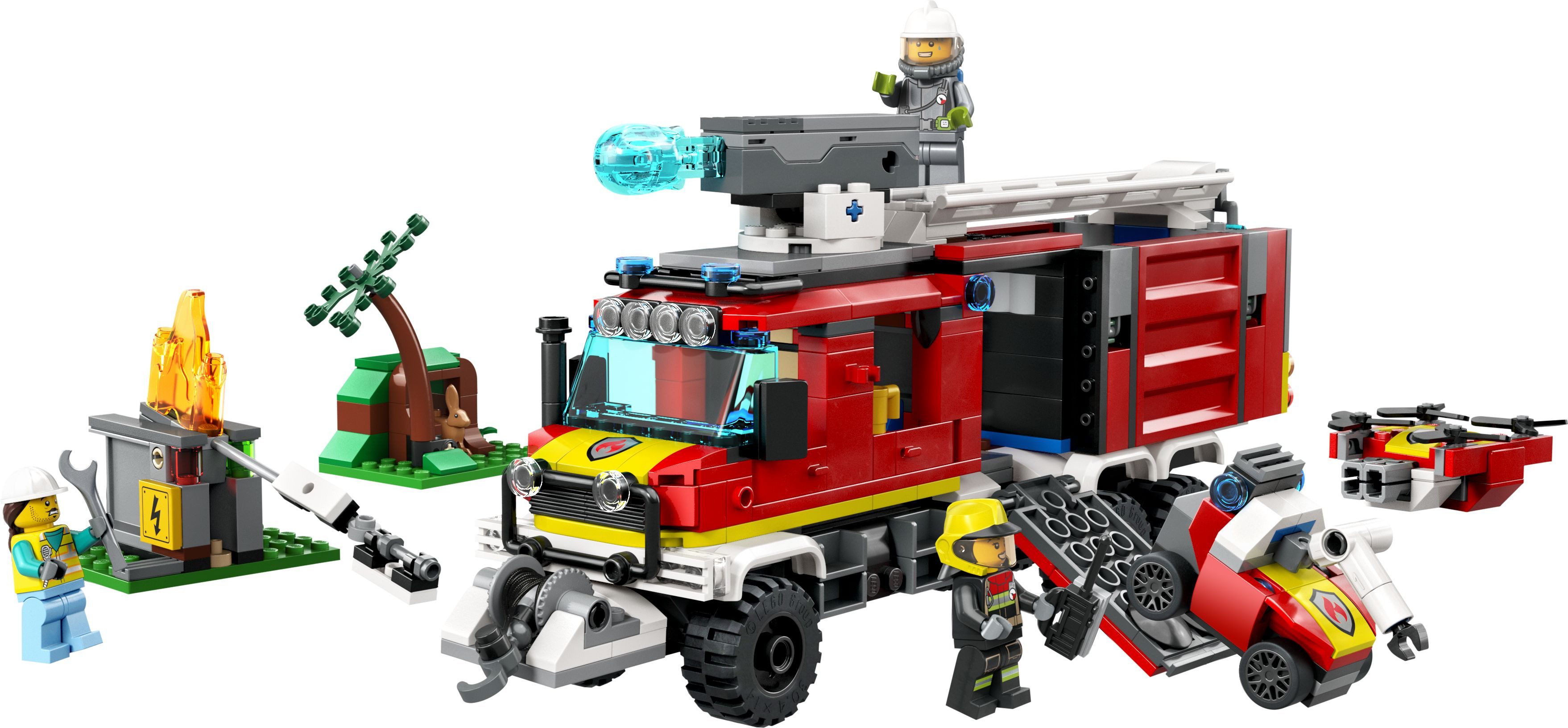 LEGO® LEGO® City 60374 Einsatzleitwagen der Feuerwehr Spielbausteine – Bild 3 von 5