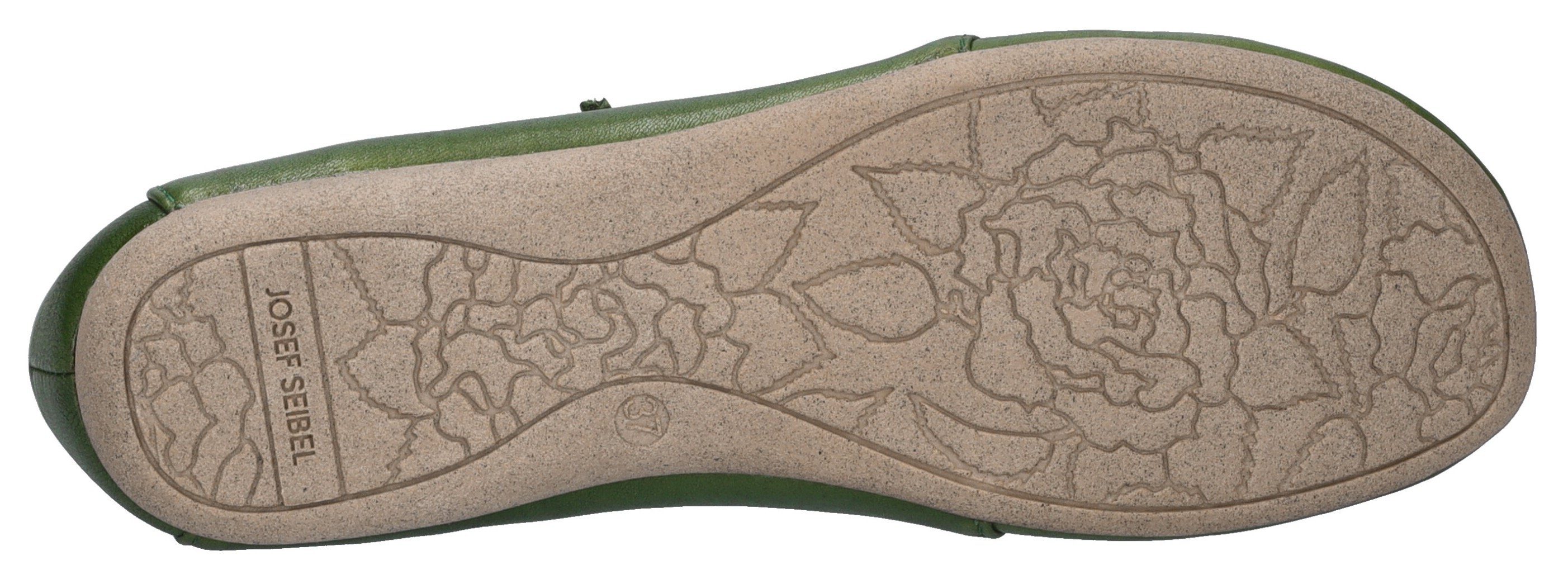 Josef Seibel Fiona 04 Riemchenballerina Slipper, Komfortschuh mit raffiniertem Gummizug, Weite G (weit)