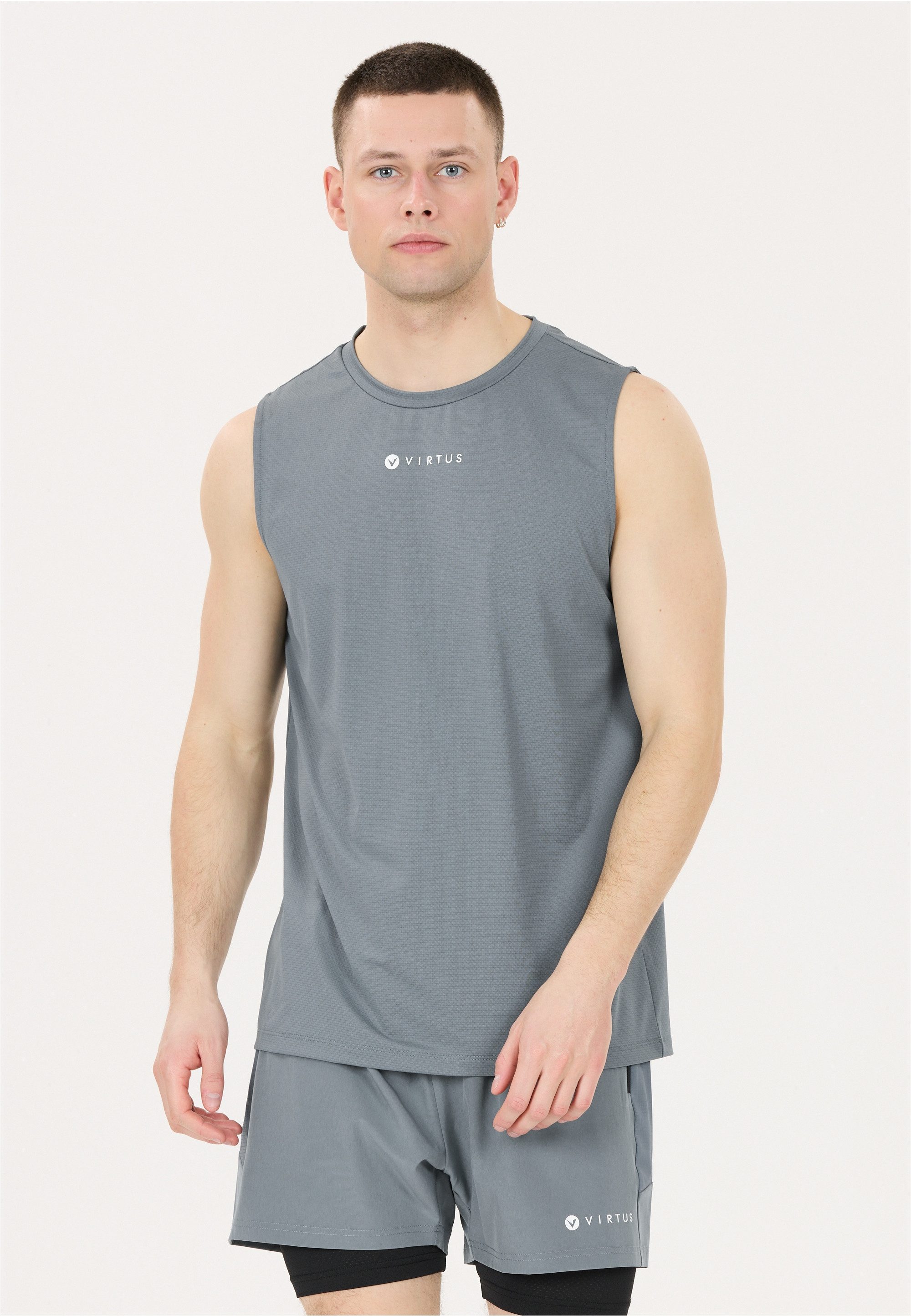 Virtus Muskelshirt Roger V2 mit praktischer Quick-Dry-Funktion
