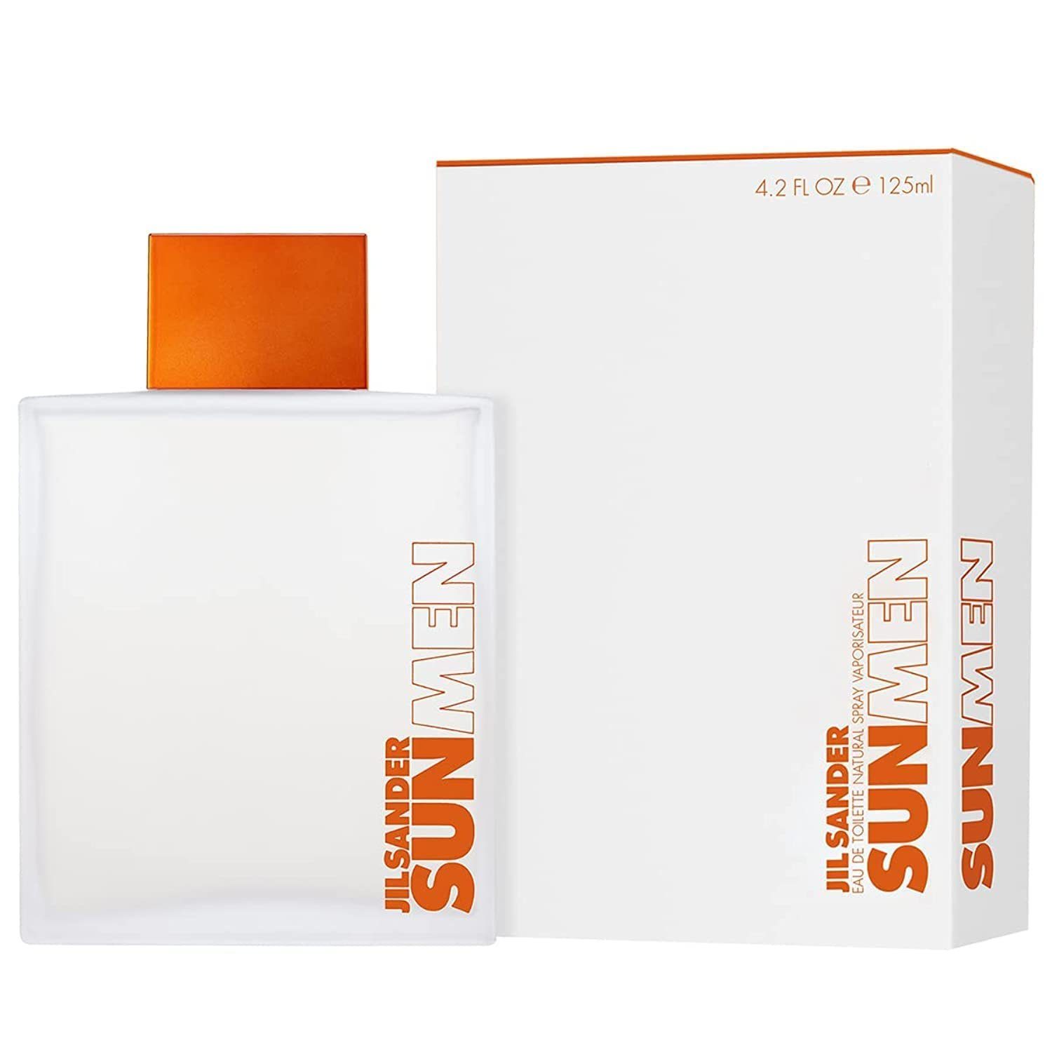 JIL SANDER Eau de Toilette SUN MEN 125ml, 1-tlg., Aromatisch, belebend, frisch