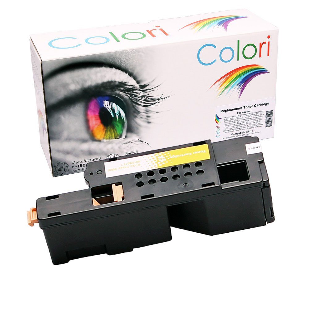 Colori Tonerkartusche, Kompatibler Toner für Xerox Phaser 6020 Gelb für Xerox Phaser 6020 6020BI 6022 6027 WC6025 WC6027 WorkCentre 6025 von Colori