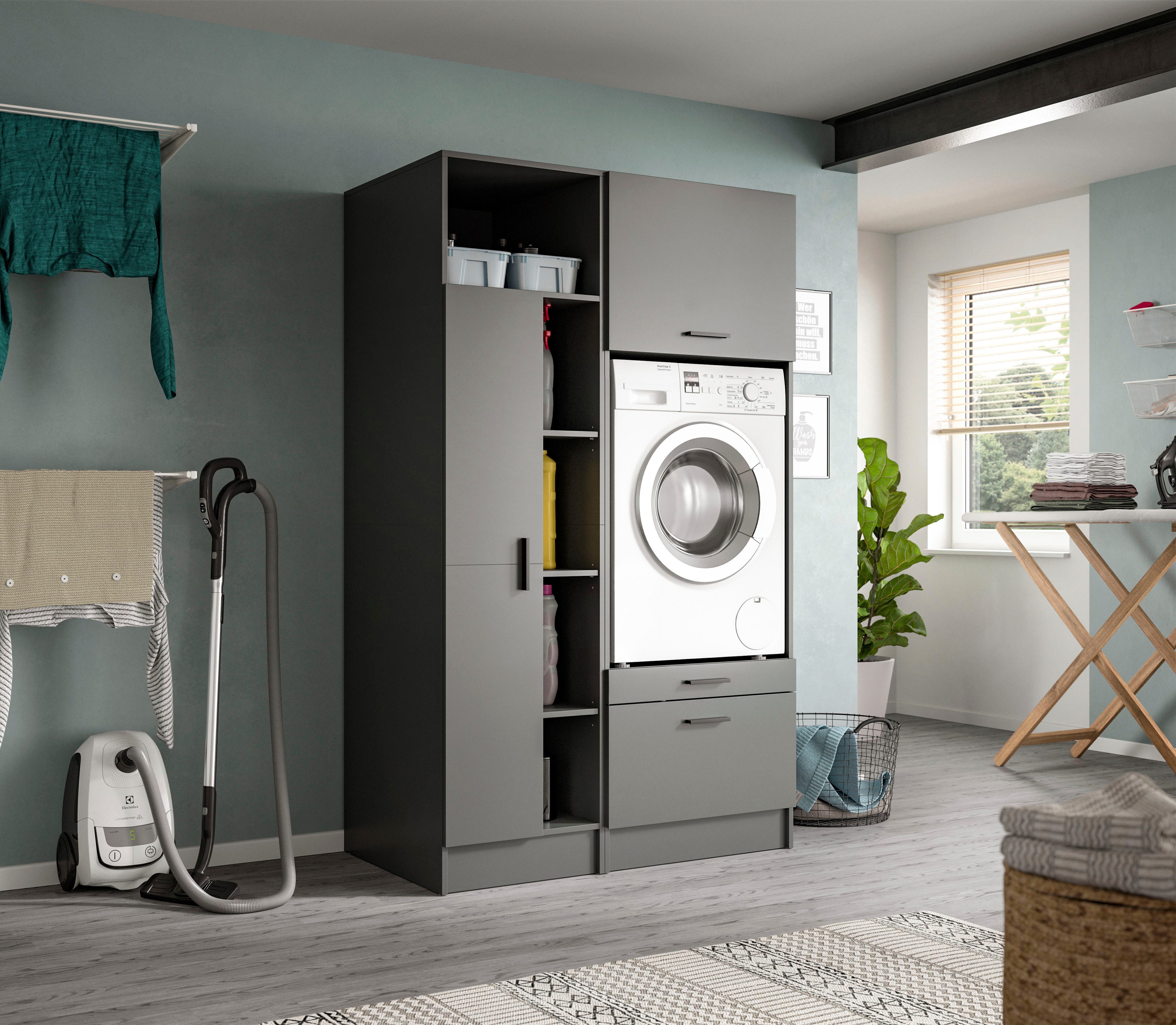 welltime Waschmaschinenumbauschrank FALAS, TOPSELLER, Höhe 195 günstig online kaufen