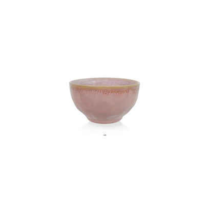 mitienda Teller Stoneware Schale Porzellan rosa