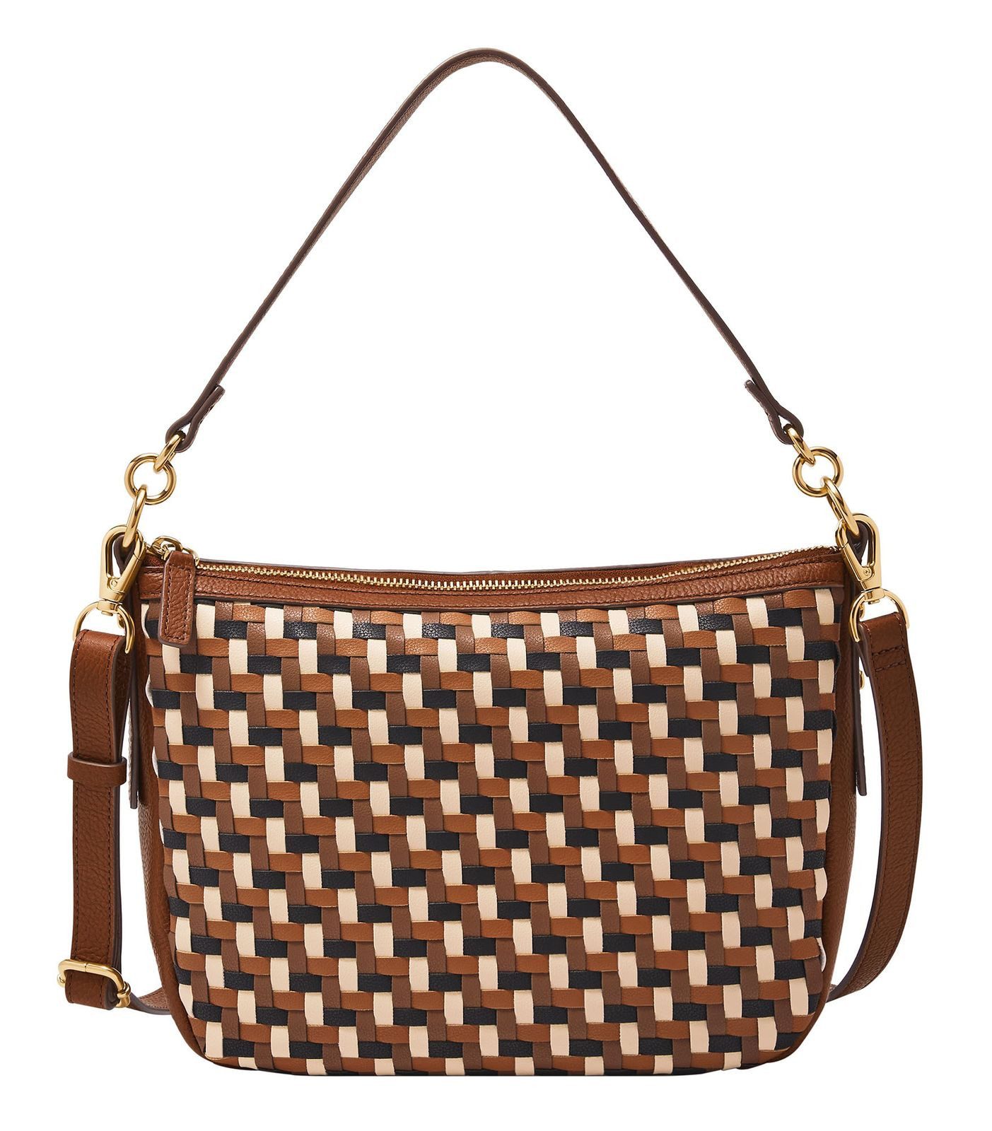 Fossil Umhängetasche Crossbody, aus echtem Rindsleder