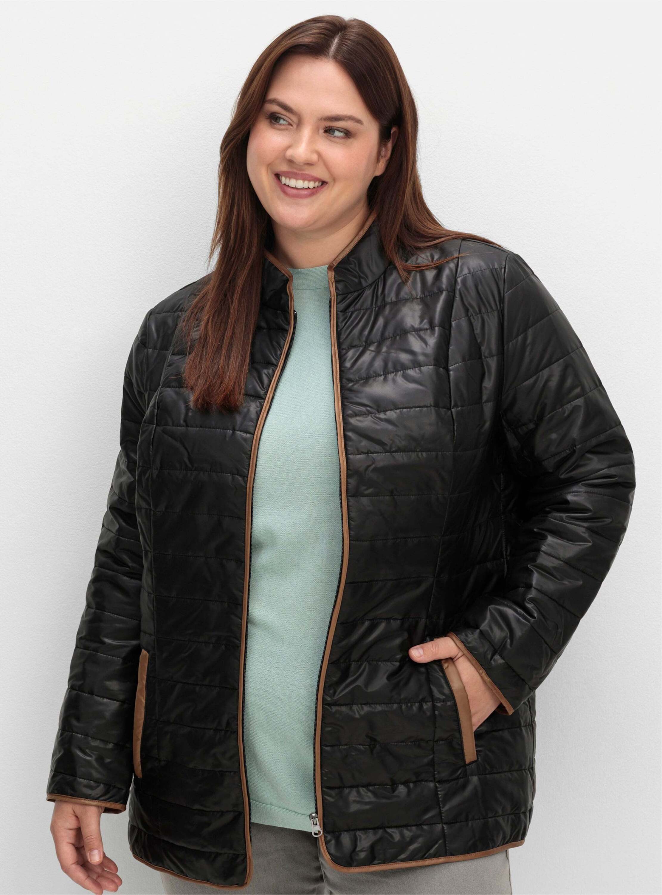 Sieh an! Allwetterjacke Steppjacke Langarm