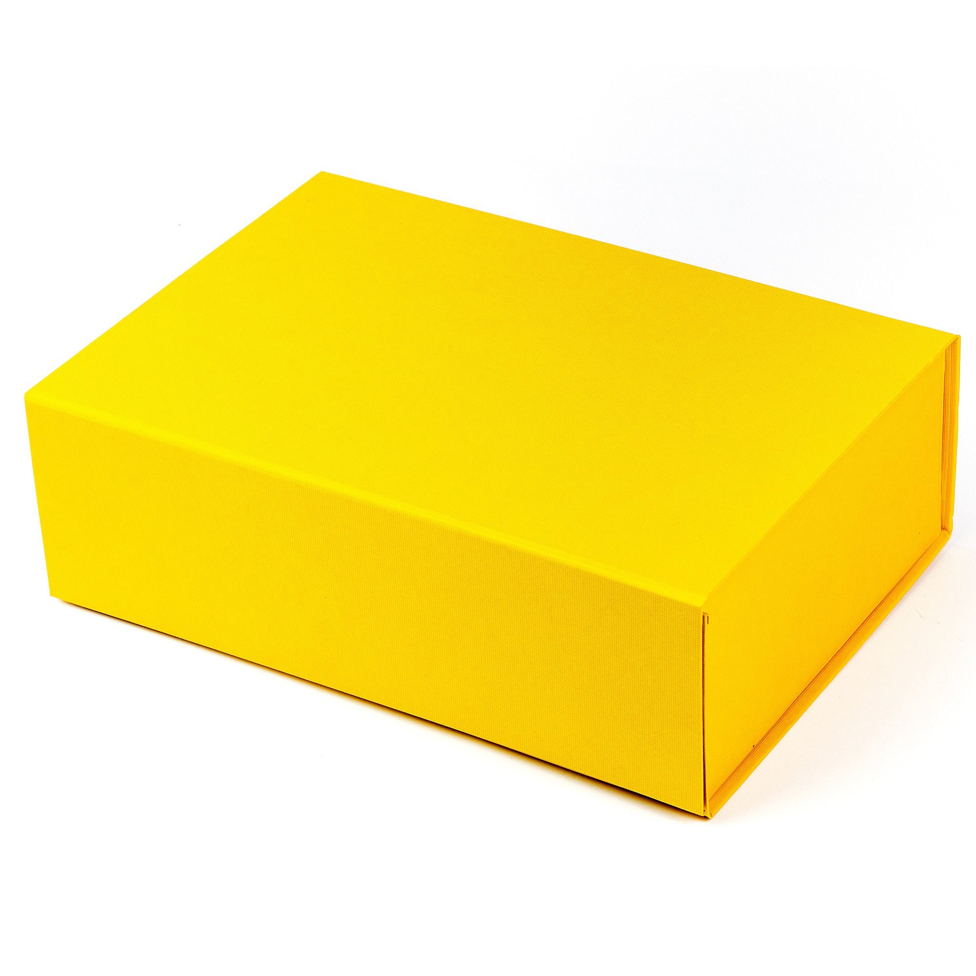 Reusable Decorative Box, AdelDream Box Magnetic Gift Gift Aufbewahrungsbox Box, Goldgelber