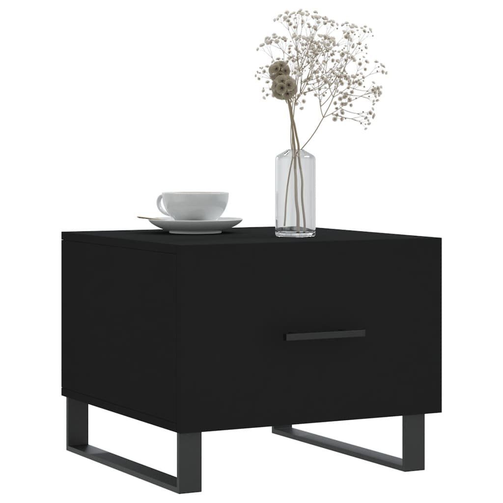 vidaXL Couchtisch Couchtisch Schwarz 50x50x40 cm günstig online kaufen