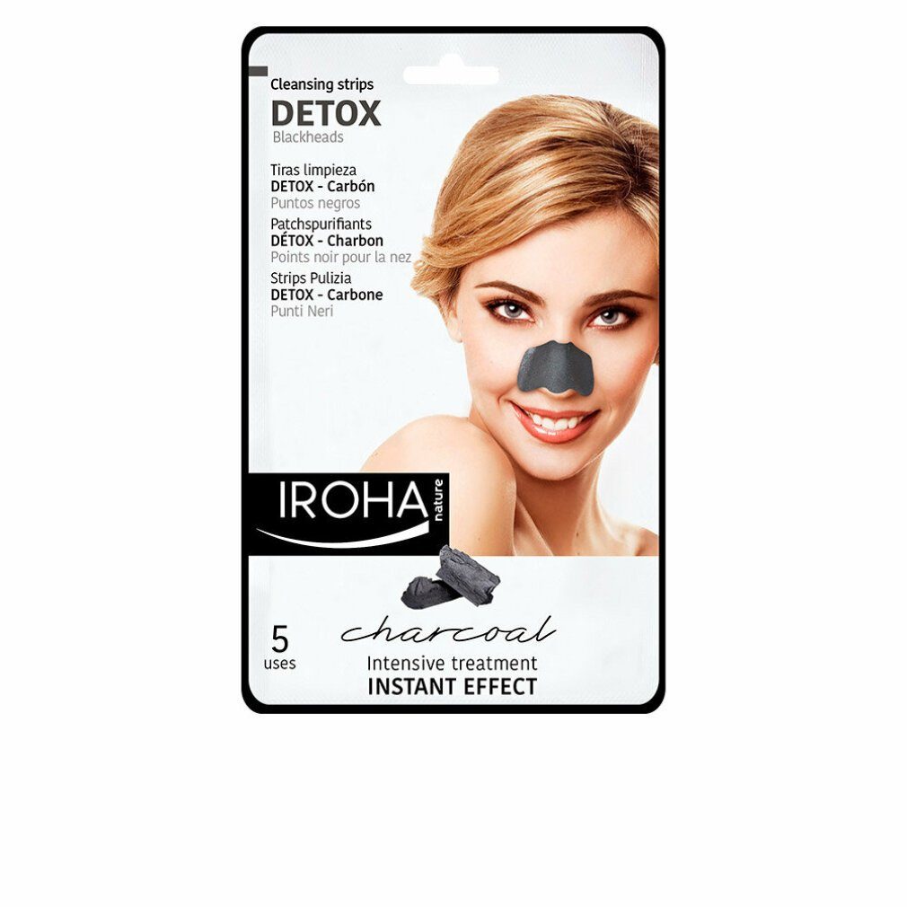 Iroha Gesichtsmaske Nature Detox Nose Strips Remove Blackheads 5 Einheiten