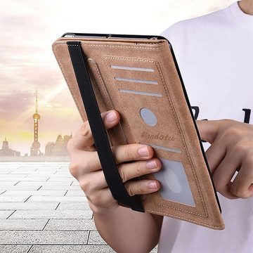 Wigento Tablet-Hülle Für Samsung Galaxy Tab S9 S8 S7 Plus u. FE Kunstleder Tablet Tasche M5