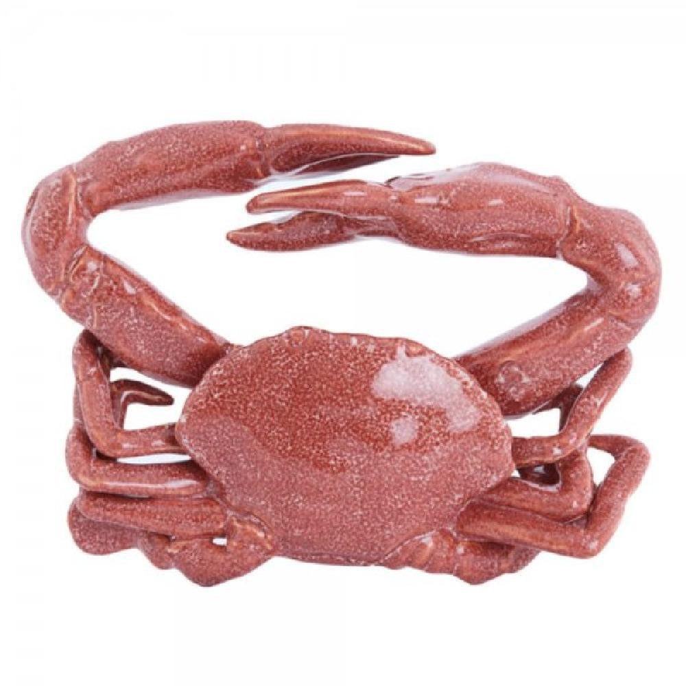 Light & Living Skulptur Dekorationsobjekt Krabbe Crab Keramik Koralle