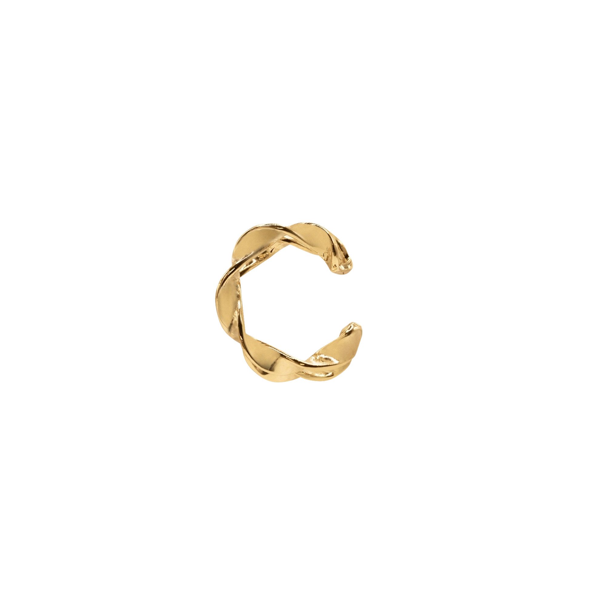 Paar Ohrstecker Lyra goldfarben