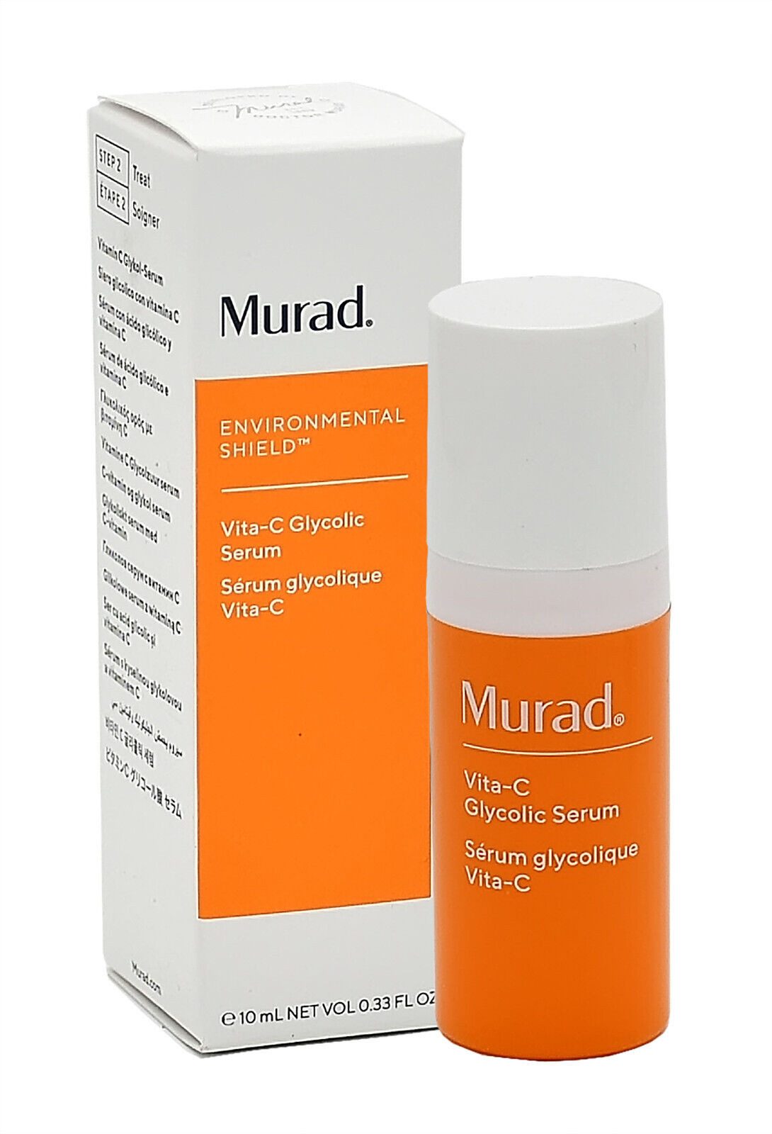 Gesichtsserum MURAD TRVL VITA-C GLYCOLIC BRIGHTENING SERUM 10ML