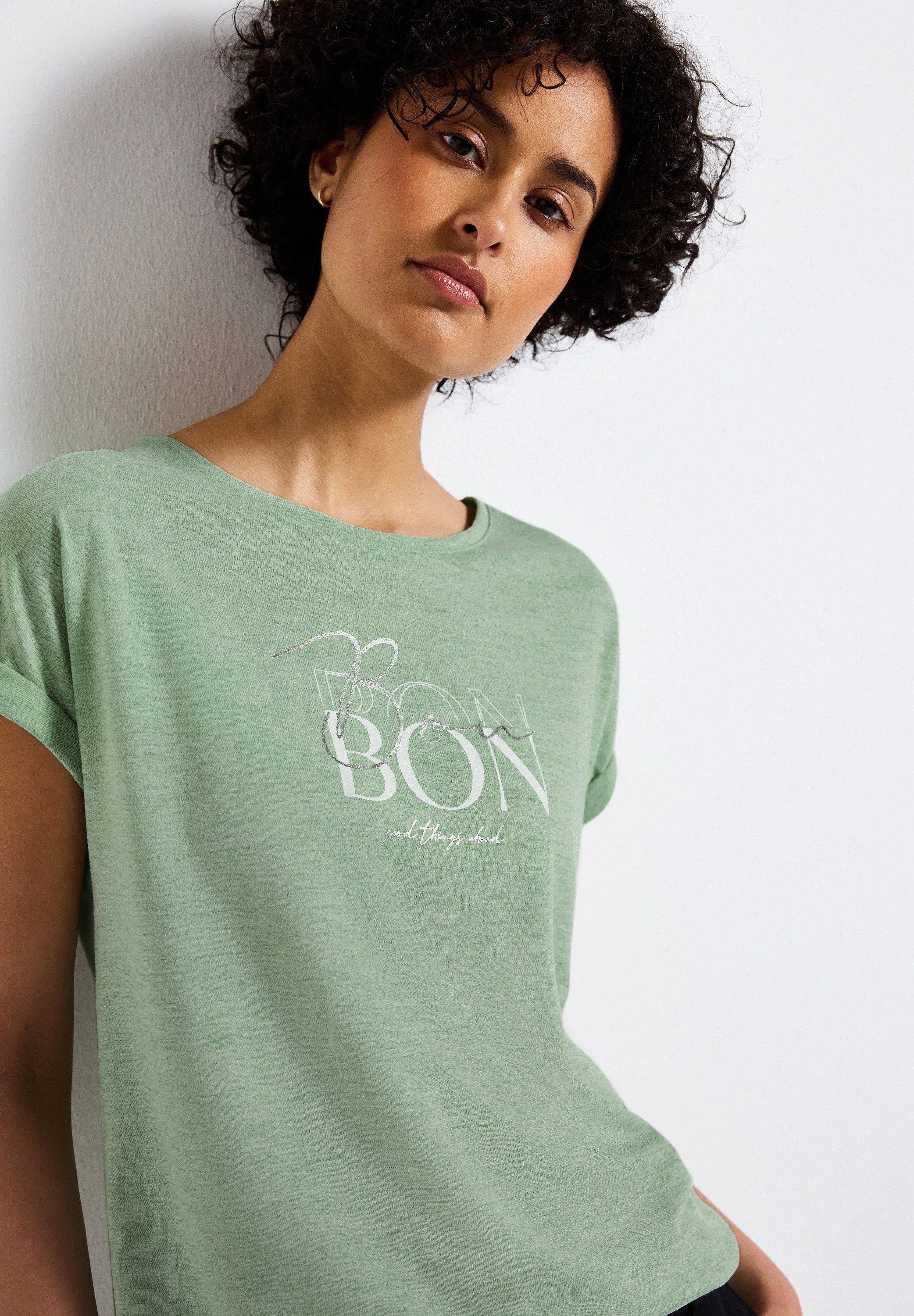STREET ONE Shirttop mit Print günstig online kaufen