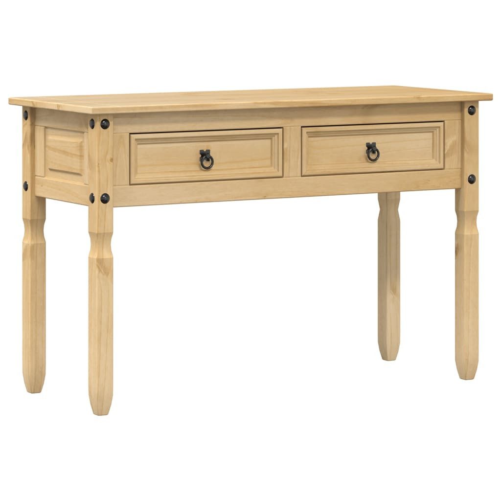 vidaXL Beistelltisch Konsolentisch Corona 115x46x73 cm Massivholz Kiefer