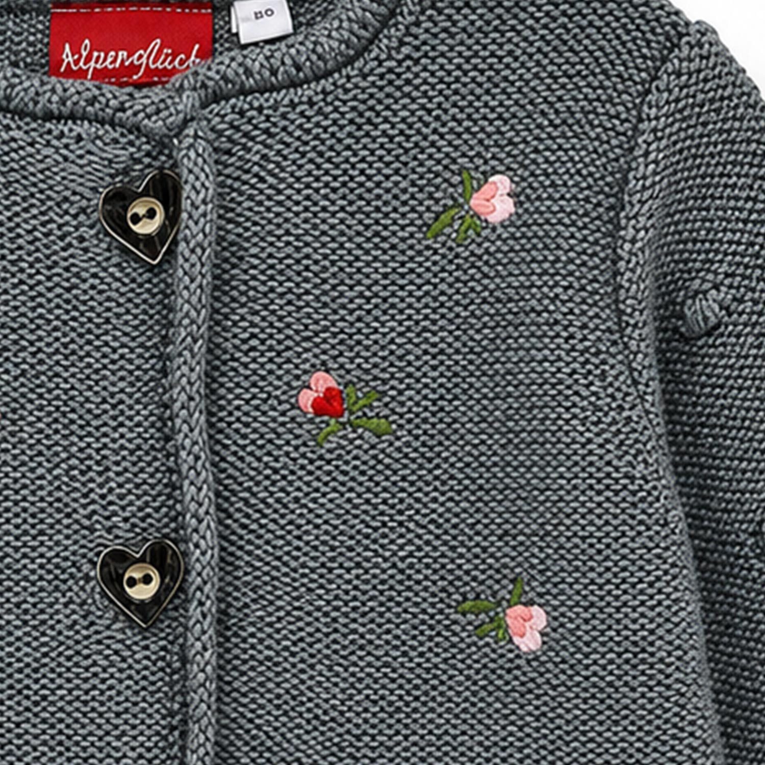BONDI Strickjacke BONDI Baby Mädchen Strickjacke 86993, Dark Green