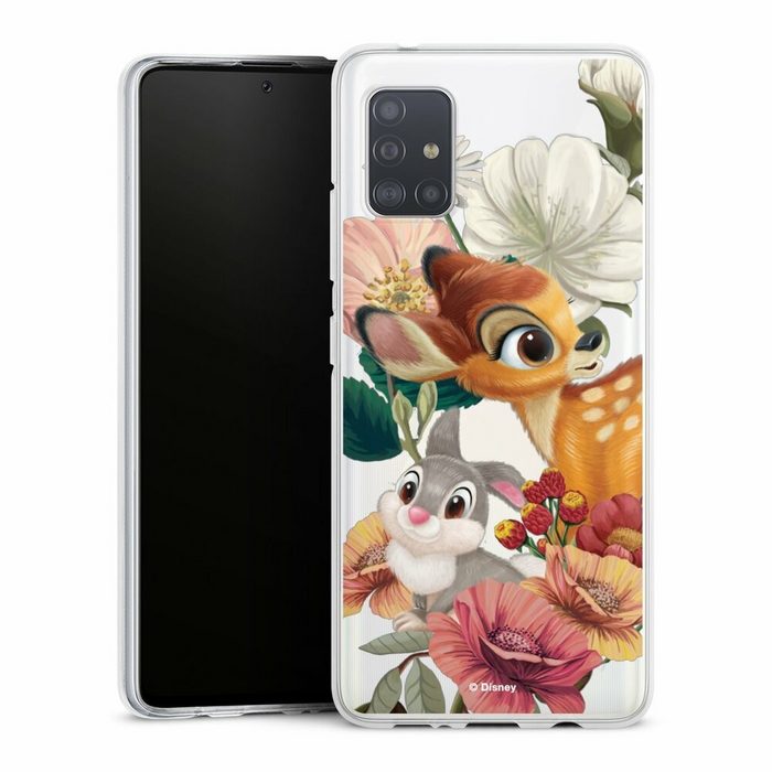 DeinDesign Handyhülle Bambi Klopfer Disney Bambi Klopfer transparent Samsung Galaxy A51 5G Silikon Hülle Bumper Case Handy Schutzhülle