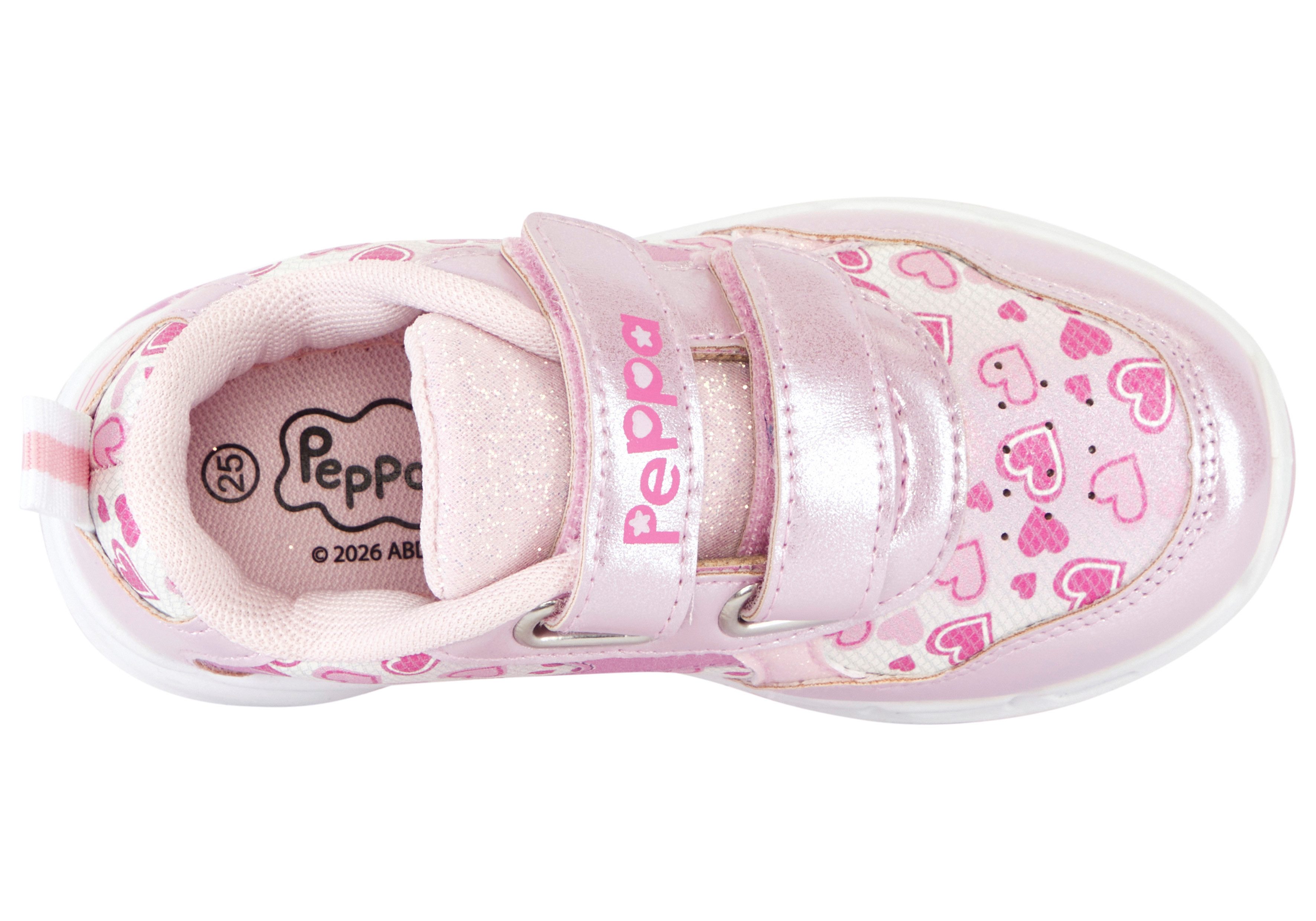 Disney Peppa Pig Sneaker (für Kinder) Peppa Wutz, mit cooler Blinkfunktion – Bild 4 von 5