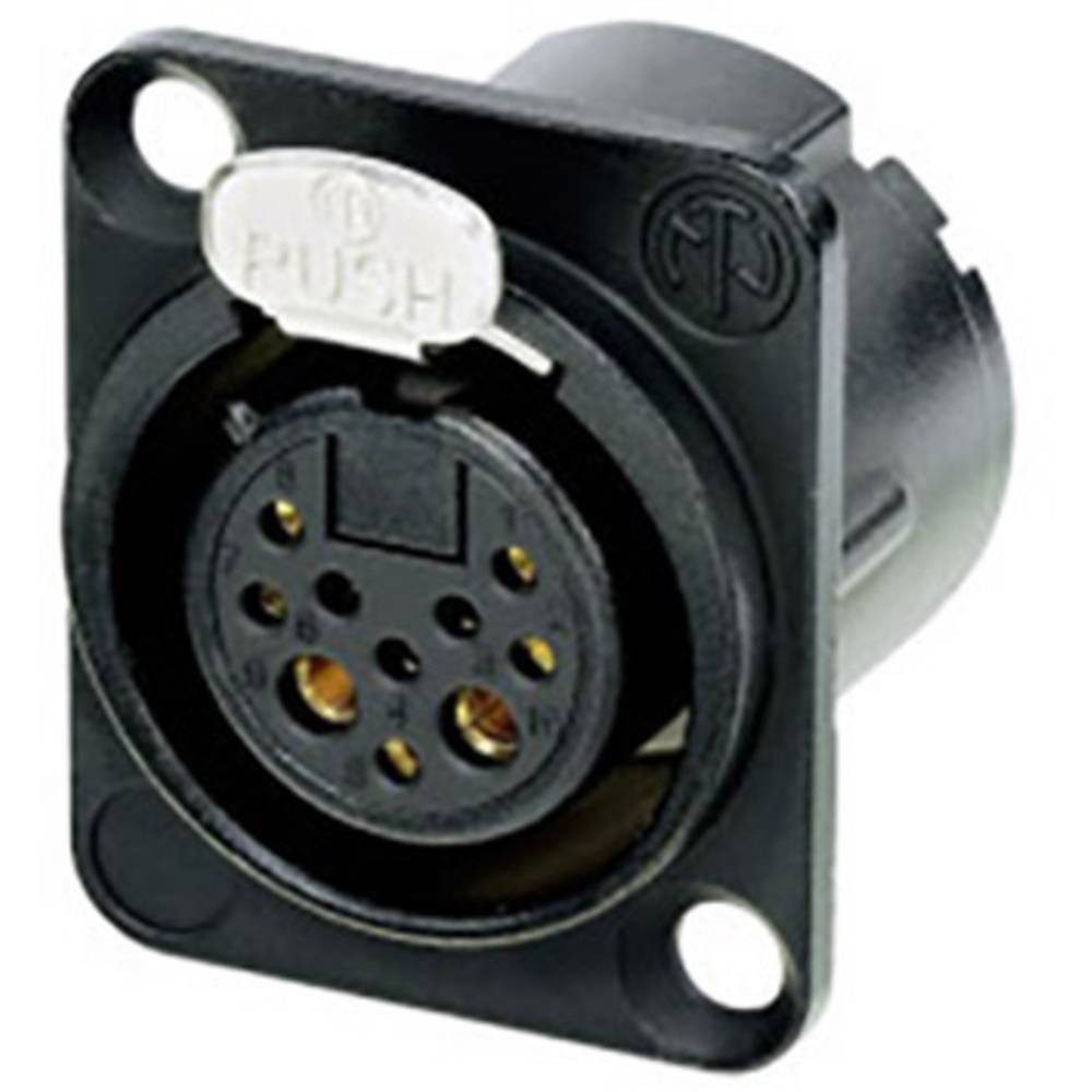 Neutrik Flanschbuchse NC10FD-LX-B-CON Audio- & Video-Adapter