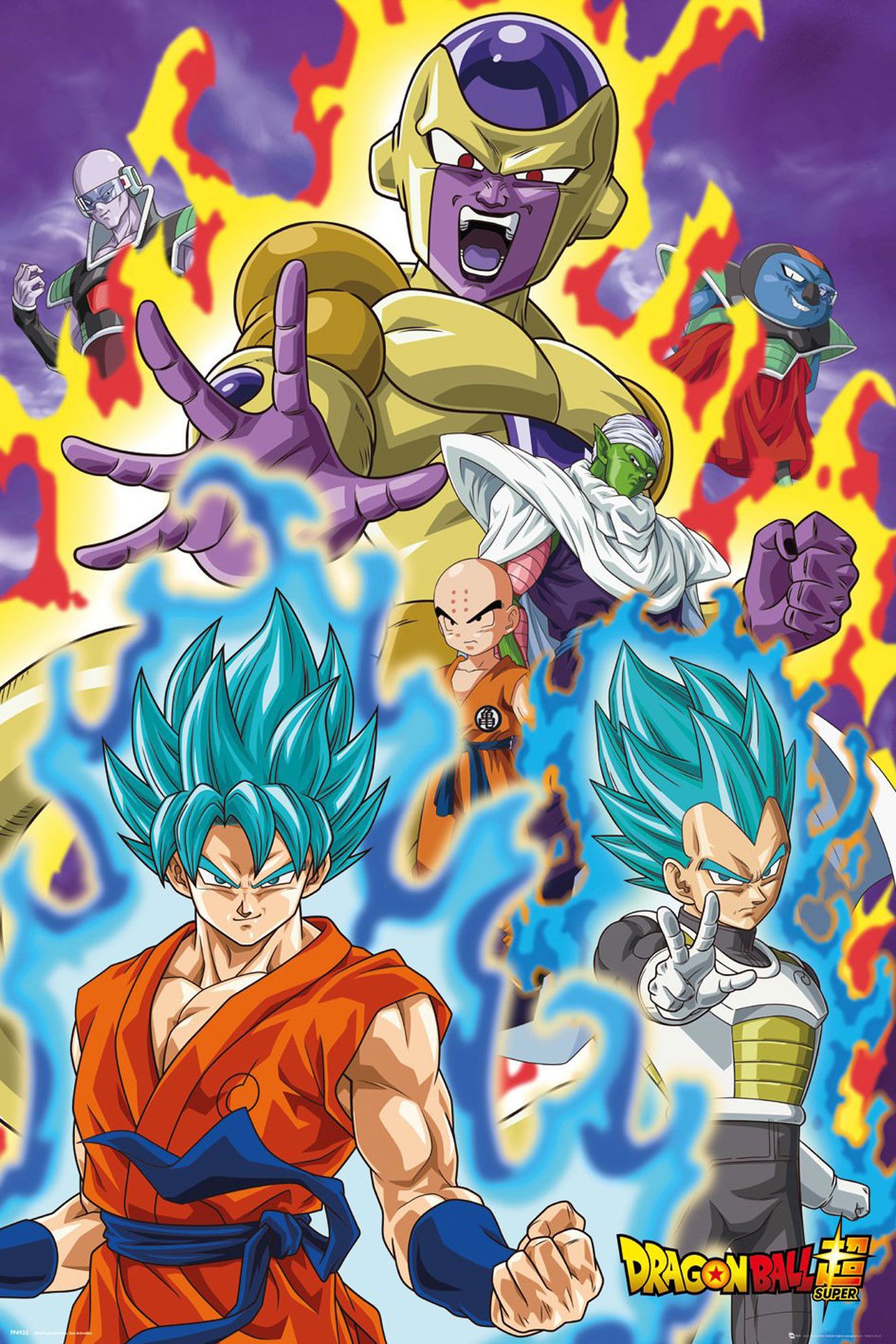Poster Dragon Ball Super - Плакат - God Super