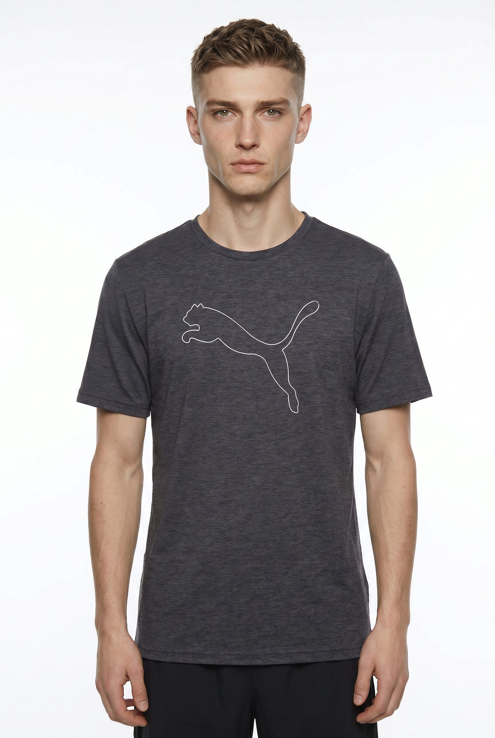 Trainingsshirt M TAD ESSENTIAL HEATHER CAT TEE (CF LARGE CAT)