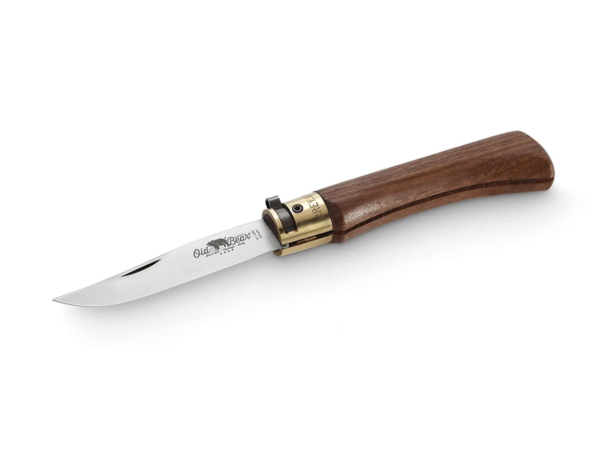 Antonini Taschenmesser, Taschenmesser Old Bear, Größe M, Walnussholzgriff