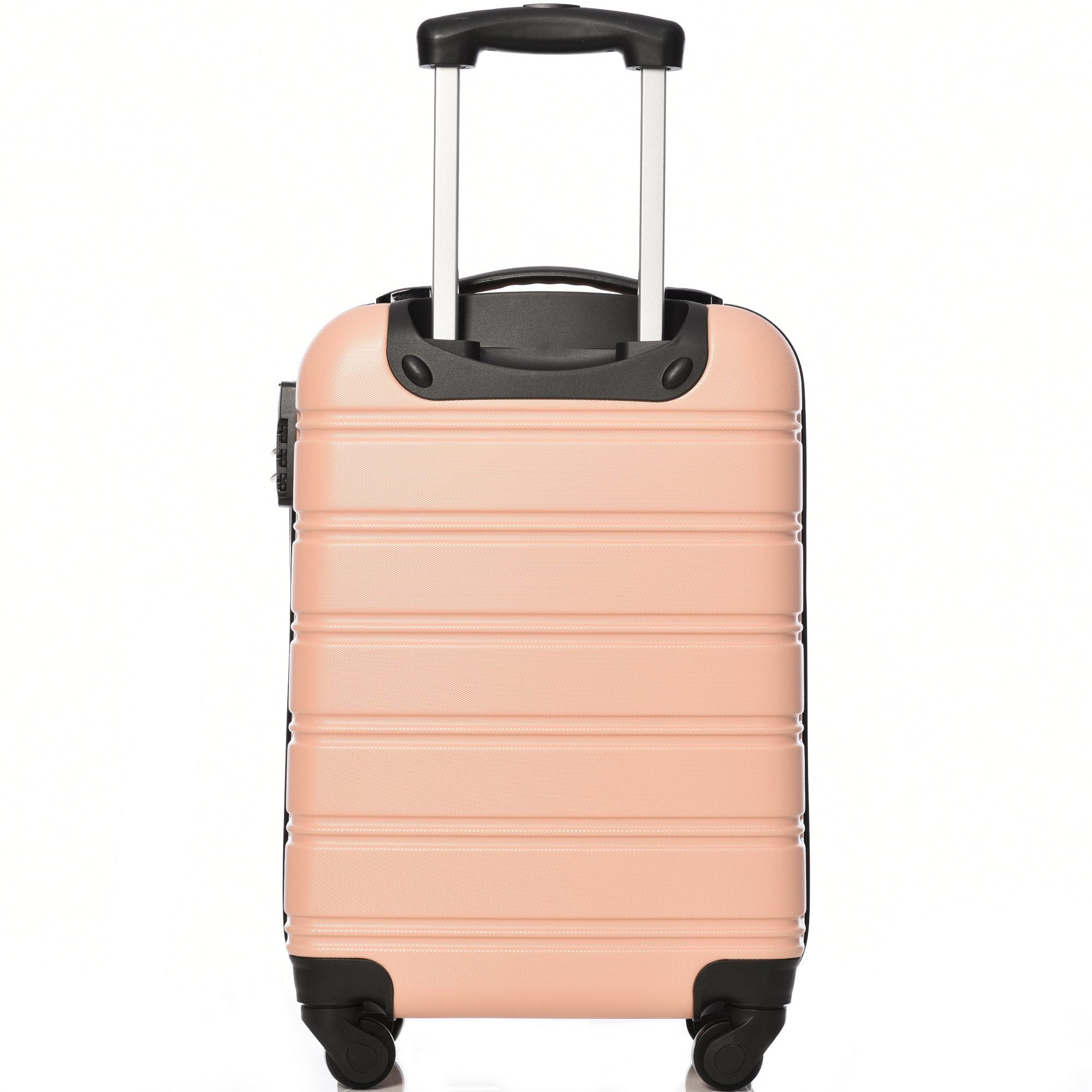 Celya Hartschalen-Trolley Hartschalen-Koffer, Rollkoffer, Reisekoffer, 57×35×23cm, Hauptmaterial :ABS rosa