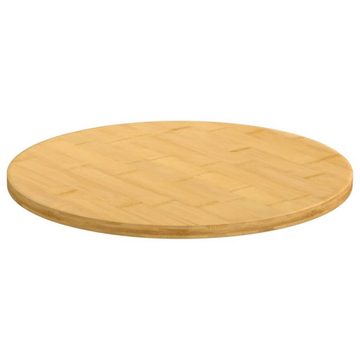 furnicato Tischplatte Ø30x1,5 cm Bambus (1 St)