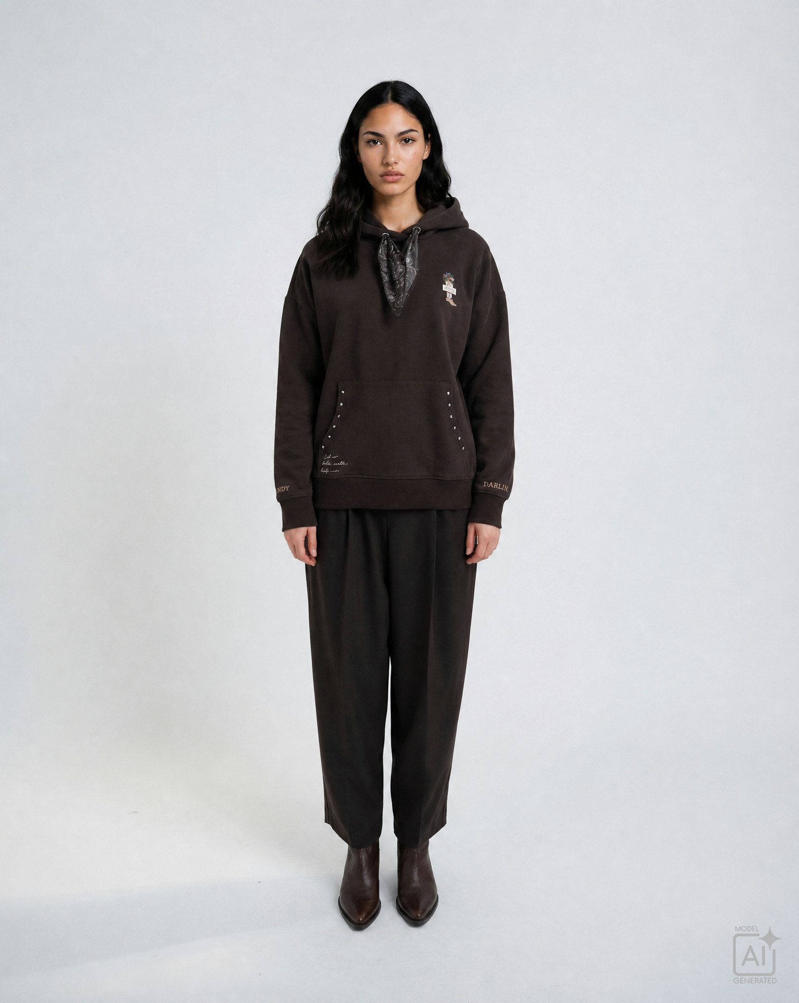 Smith & Soul Hoodie im Oversize Fit, Baumwollmix
