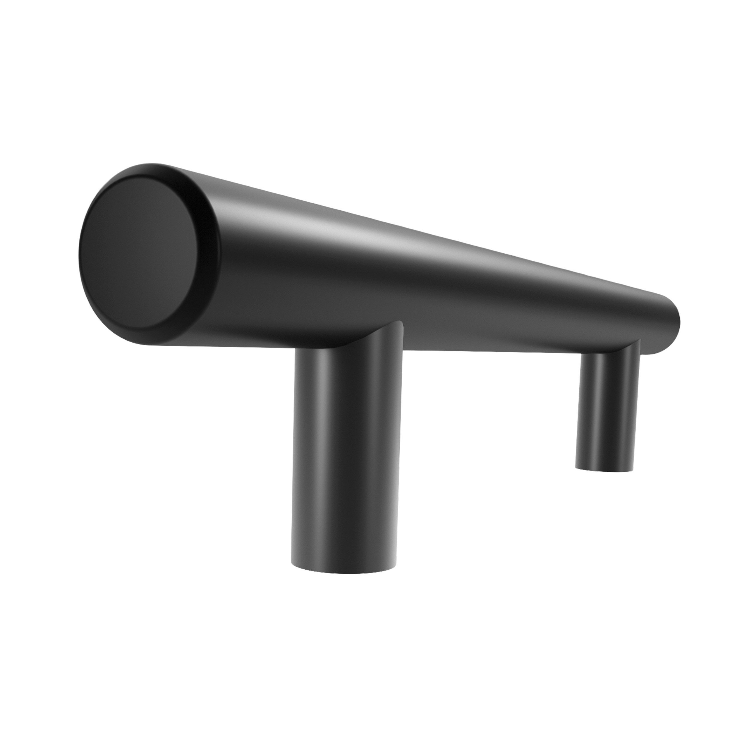 SO-TECH® Möbelgriff Stangengriff G1, schwarz, Lochabstände 96 - 128 mm, Lochabstand 96 mm, inkl. Schrauben