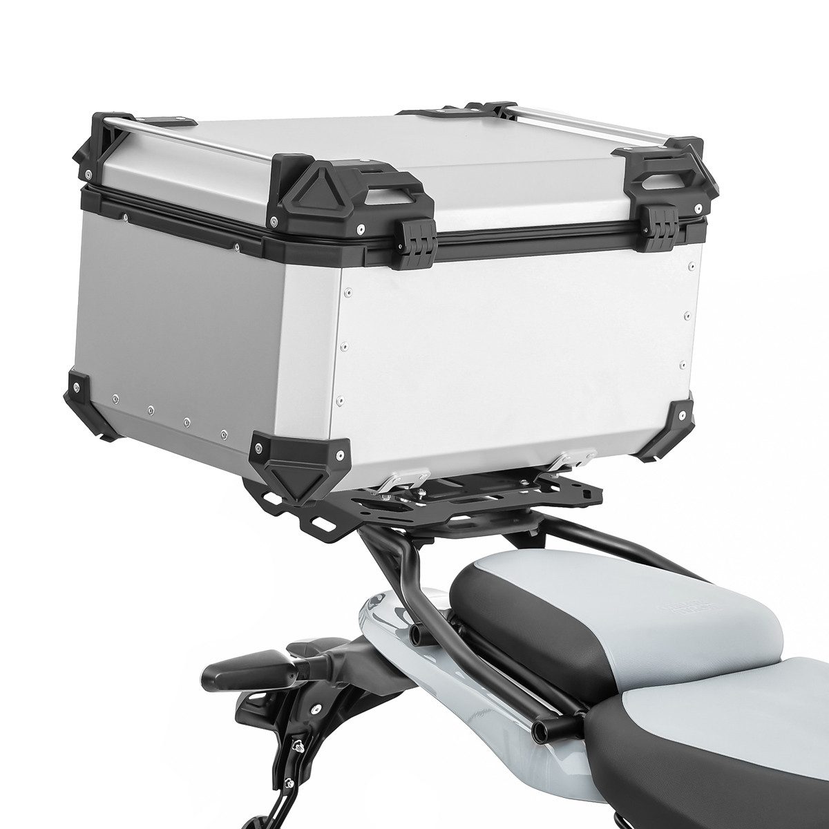 Bagtecs Topcase Set Alu Topcase + Gepäckbrücke für Royal Enfield Himalayan 450 24-25 X