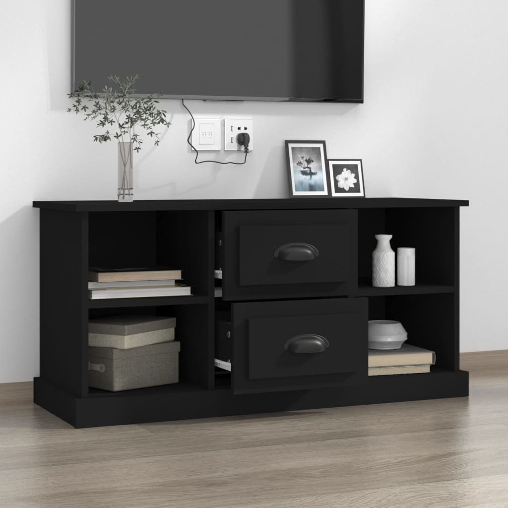 vidaXL TV-Schrank TV-Schrank Schwarz 99,5x35,5x48 cm günstig online kaufen
