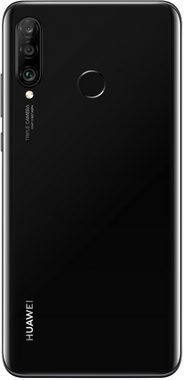 Huawei P30 Lite MAR-LX1A Midnight Black Smartphone (15,62 cm/6,15 Zoll, 128 GB Speicherplatz, 48 MP Kamera, Triple-Rückkamera, GPU-Turbo Modus)